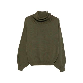 BASERANGE Ribbed-knit Roll-neck Sweater