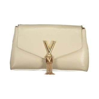 Valentino Cross Body Bags, female, Beige, Size: ONE SIZE Polyethylene Crossbody Bag