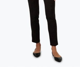 Elliott Lauren Woodcut Pull On Pant In Chestnut