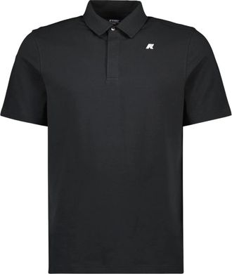 K-Way Zwarte Vincelle Polo Shirt - Heren - Polos - Zwart - M - Katoen - Tops