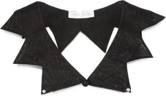 Forte_Forte cut-out scarf - women - Cotton - One Size - Black