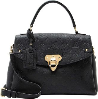 Louis Vuitton Black Monogram Empreinte Georges Mm (Authentic Pre-Loved)