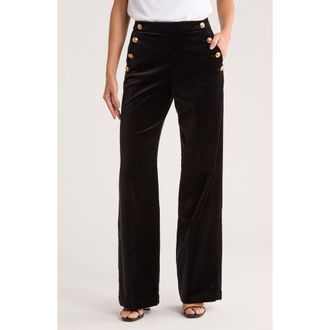 Vineyard Vines Stretch Cotton Sailor Pants in Jet Black at Nordstrom Rack, Size 8