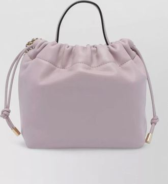 Chlo&eacute; chlo&eacute; icons mini leather bucket bag