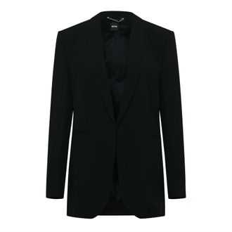 HUGO BOSS Womens Jirea in Black - Size 12 UK