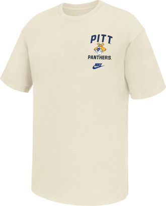 Nike Pittsburgh Panthers Nike Mens Football T-Shirt in White | M11766P395PTBG-SAI