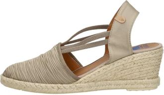 Verbenas Maika Wedge Sandal - Dames - Sleehakken - Grijs - 36 EU - Schoenen