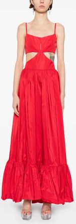 Saiid Kobeisy Taffeta Midi Dress