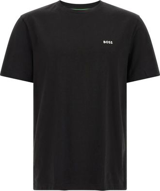 HUGO BOSS Hombre, Camisetas, Negro, Talla: S