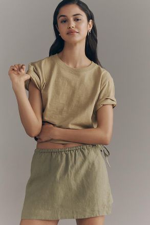 Maeve The Corey Short-Sleeve Boxy Tee by Maeve