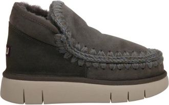Mou Zwarte Olijf Bounce Eskimo Laars - Dames - Winterlaarzen - Groen - 38 EU - Schoenen