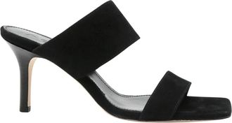 Aeyde Heeled Mules - Dames - Muiltjes - Zwart - 40 EU - Schoenen