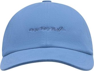 Isabel Marant Tomas Cap - Dames - Petten - Blauw - 57 CM - Katoen - Accessoires