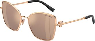 Tiffany & Co. TF3102B 61750W Womens Sunglasses Gold Size 58