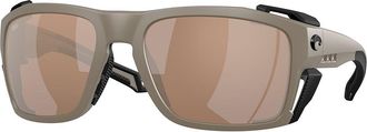 Costa 6S9111 King Tide 8 Polarized 911109 Mens Sunglasses Brown Size 60