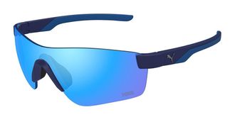 Puma PU0481S 004 Mens Sunglasses Blue Size 99