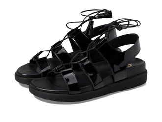 La Canadienne Rambler Womens Toe Open Shoes Black Patent : EU 36.5 (US Womens 5.5-6) M (B), Leather