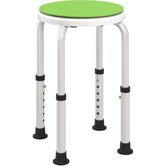 OEM Taburete De Ducha, Asiento De Ducha Antideslizante, Taburete De Ba&ntilde;o De Altura Regulable, Giratorio 360&deg;, Aluminio