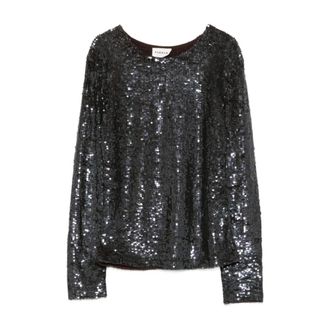 P.A.R.O.S.H. Mujer, Blusas y Camisas, Negro, Talla: S