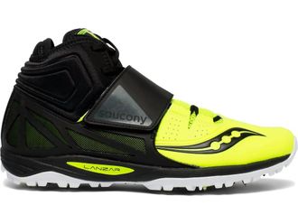 Saucony Mens Lanzar Jav2 Shoes In Black/white