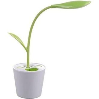 OEM Lampada Da Comodino A Led Usb, 3 Modalit&agrave; Di Illuminazione, Lampada Da Scrivania, Lampada Da Tavolo, Ideale Per La Lettura, Originale Forma A Pianta, 