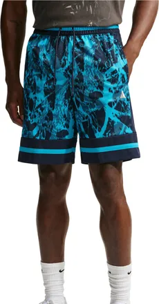 Nike x Ja 8 Dri-FIT Shorts Obsidian Light Current Blue Metallic Silver IM5197-451