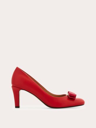 Ferragamo Women Vara bow pump Red Size 2.5