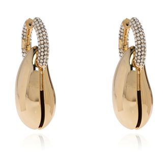 Tory Burch Accessoires, Dames, Geel, ONE Size, Wave Hoop Earring