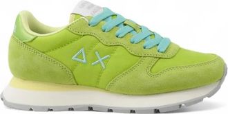 Sun 68 Ally Solid Nylon - Dames - Sneakers - Groen - 37 EU - Nylon - Schoenen