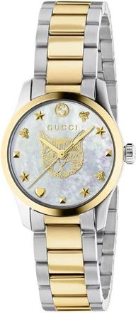Gucci G-Timeless Horloge - Dames - Horloges - Grijs - ONE Size - Accessoires