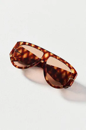 I-SEA Flat Top Aviator Sunglasses