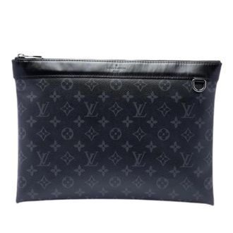 Louis Vuitton Pre-owned Discovery Pochette GM - Dames - Pre-owned - Zwart - Maat: ONE Size Leer