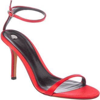 Proenza Schouler Slash Ankle Strap Satin Sandal