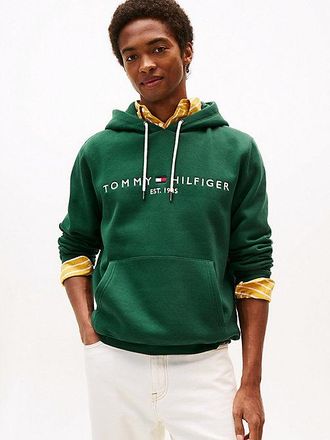 Tommy Hilfiger Logo Embroidery Flex Fleece Hoody