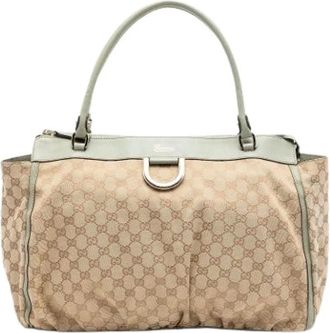 Gucci Borsa Tote Pre-owned - - Pre-owned - Donna - Beige - ONE SIZE
