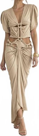 Isabel Marant Sirena Dress In Ecru