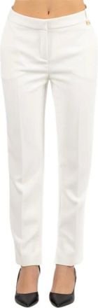 Elisabetta Franchi Mujer, Pantalones, Beige, Talla: M