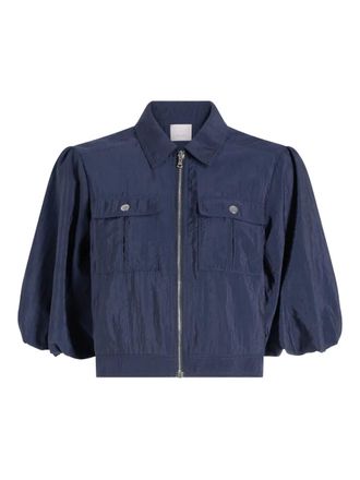 Cinq à Sept Ottie jacket - women - Fabric - L - Blue