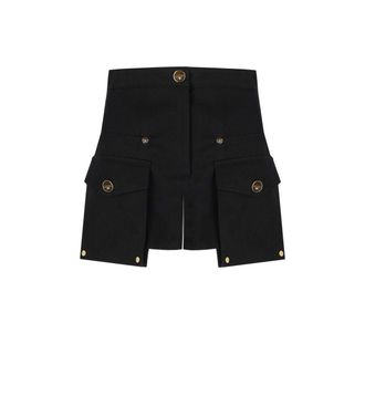 Elisabetta Franchi SHORTS CON TASCHE NERI ELISABETTA FRANCHI