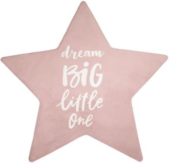 Paco Home Kinderteppich »Chicos 558« sternförmig 2 mm Höhe Flachgewebe, Stern mit Schriftzug, Kinderzimmer