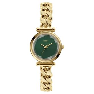 Fossil Carlie Quartz Green Dial Ladies Watch ES5441