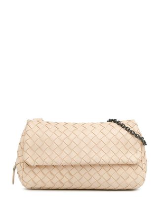 Bottega Veneta 2012-2013 Mini Intrecciato Expandable Chain crossbody bag - Pink