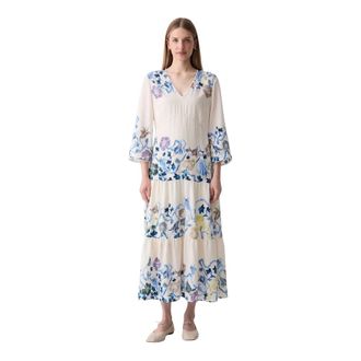 Munthe Kleedjes, Dames, Veelkleurig, XS, NAO Maxijurk