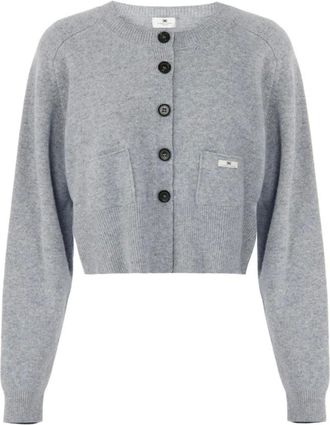 Elisabetta Franchi Mujer, Jerseys, Gris, Talla: M