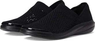 Bzees Charlie Womens Shoes Black Open Knit : 7.5 M, Textile