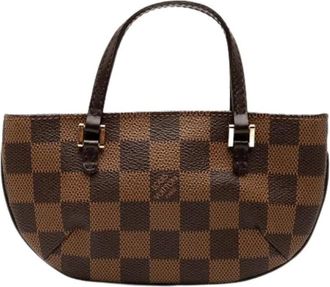 Louis Vuitton Pre-owned Handbags, female, Brown, Size: ONE SIZE Pre-owned Manosque Pochette