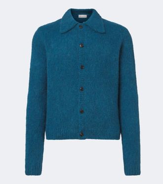 Dries Van Noten Alpaca and wool-blend cardigan