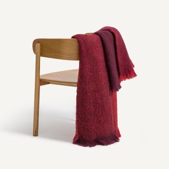 AM.PM Tweekleurige plaid van wol en polyamide, Tzara