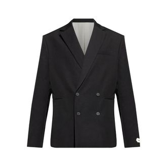 Jacquemus Fernando Double-breasted Padded-shoulder Blazer