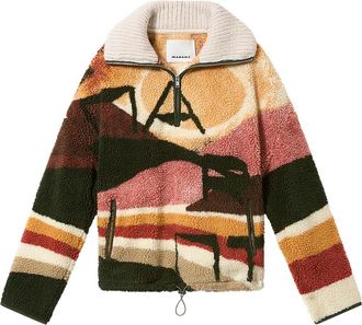 Isabel Marant MARLEY jack met rits - Oranje